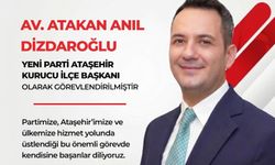 Av. Atakan Anıl Dizdaroğlu, Yeni Parti Ataşehir Kurucu İlçe Başkanlığına atandı