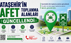 Ataşehir'de Afet Toplanma Alanları Güncellendi