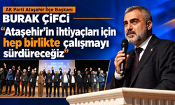 Çifci: “Ataşehir’in ihtiyaçları için hep birlikte çalışmayı sürdüreceğiz”