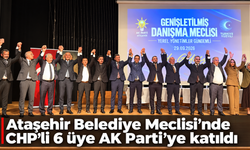 Ataşehir Belediye Meclisi'nde toplu istifa: 6 Meclis üyesi AK Parti'ye katıldı