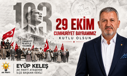 Eyüp Keleş’ten 29 Ekim mesajı: “Cumhuriyetimizi daha güçlü yarınlara taşıyacağız”