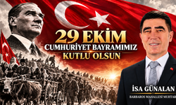 Barbaros Mahallesi Muhtarı İsa Günalan’dan 29 Ekim Cumhuriyet Bayramı Mesajı