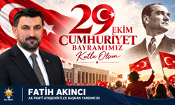 AK Parti Ataşehir İlçe Başkan Yardımcısı Fatih Akıncı’dan 29 Ekim Mesajı