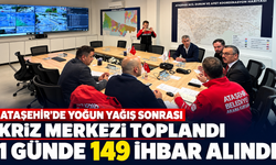 Ataşehir’de yoğun yağış sonrası kriz merkezi toplandı: 1 günde 149 ihbar alındı