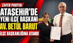 Zafer Partisi Ataşehir İlçe Başkanlığına Av. Betül Barut Atandı