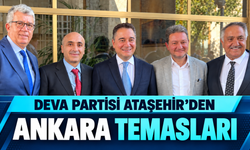 DEVA Partisi Ataşehir İlçe Başkanı Aydın Dağyapan ve ilçe yönetiminin Ankara temasları dikkat çekti