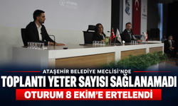 Ataşehir Belediye Meclisi’nde toplantı yeter sayısı sağlanamadı: Oturum 8 Ekim’e ertelendi