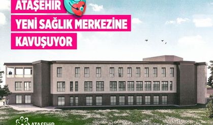 Ataşehirlilere Müjde! Belediye tıp merkezi inşaatına başladı