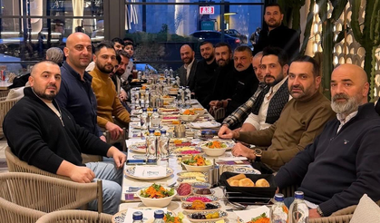 İŞ İNSANI EYÜP COŞAR, İŞ DÜNYASIYLA İFTARDA BULUŞTU