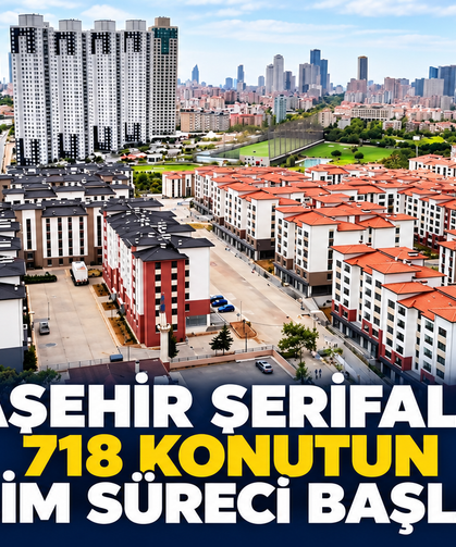 TOKİ tarafından Ataşehir Şerifali’de 718 Konutun Teslim Süreci Başlıyor