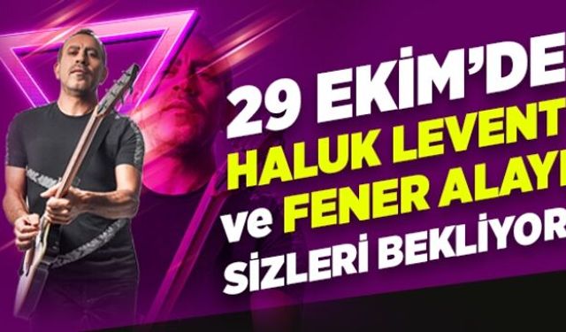 Ataşehir 29 Ekim'i Fener Alayı ve Haluk Levent Konseriyle Kutlayacak