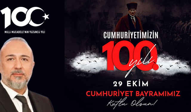 DEVA Ataşehir İlçe Başkanı Barış Yılmazkaya'dan 100.Yıl Mesajı