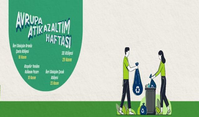 Ataşehir'de 18 - 26 Kasım Avrupa Atık Azaltım Haftası etkinlikleri düzenlenecek