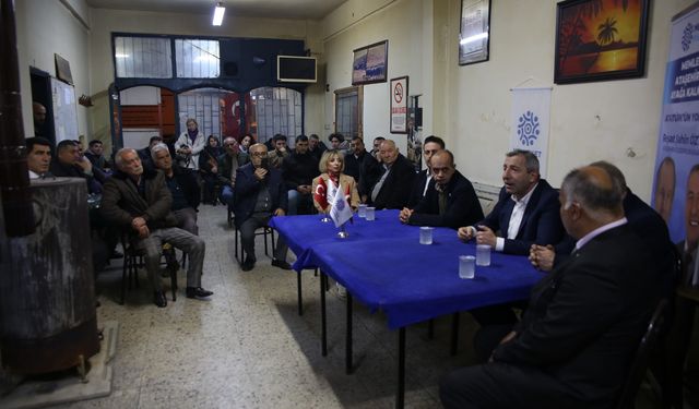 Memleket Partisi Ataşehir Belediye Başkan Adayı Reşat Şahin Öztürk, Ortaköylülerle Buluştu