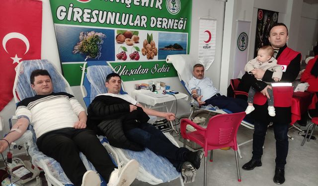 Ataşehir Giresunlular Derneği 1 Günde 103 Kan Bağışı ile Rekor Kırdı