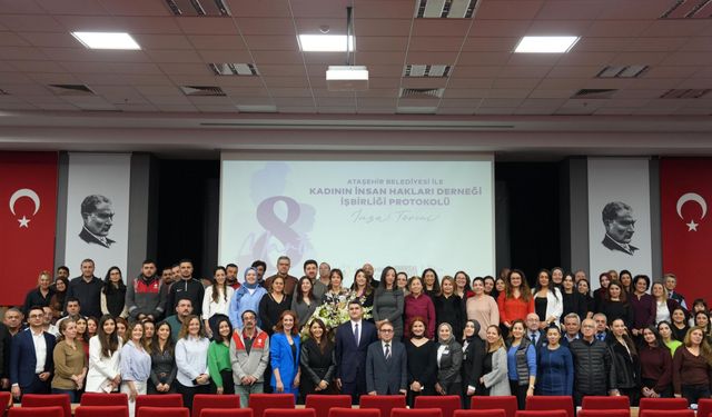 Ataşehir Belediyesi, kadınlar için önemli bir protokole imza attı