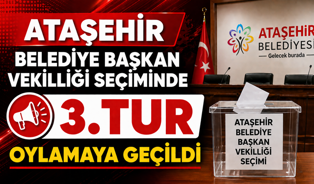 ATAŞEHİR BELEDİYE MECLİSİ'NDE SON DURUM