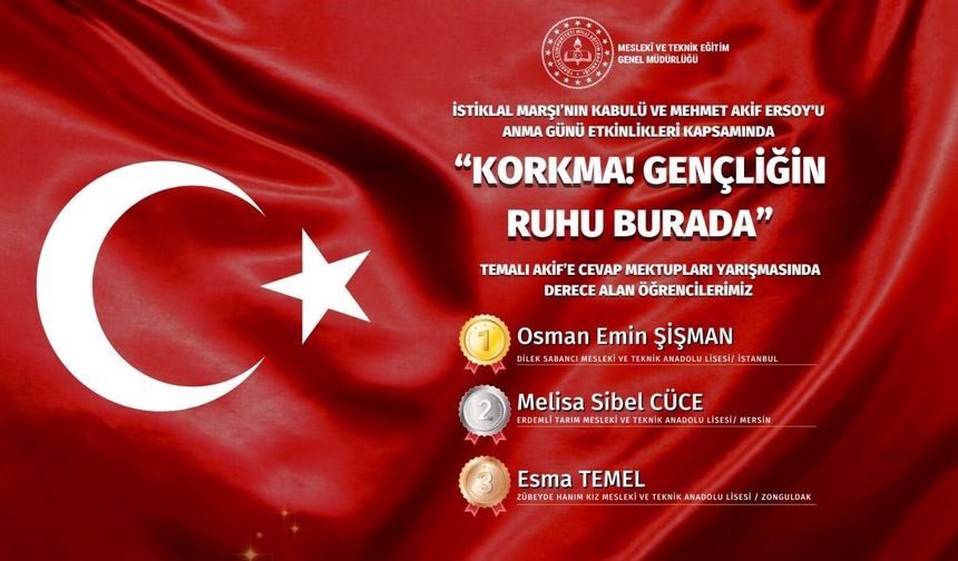ATAŞEHİRLİ ÖĞRENCİ TÜRKİYE BİRİNCİSİ OLDU