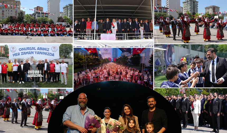 ATAŞEHİR'DE 19 MAYIS ETKİNLİKLERLE DOLU DOLU KUTLANDI
