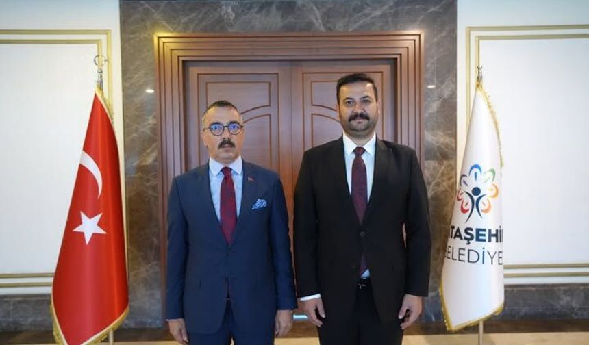 Ataşehir Kaymakamı Eren Arslan'dan belediyeye iade-i ziyaret