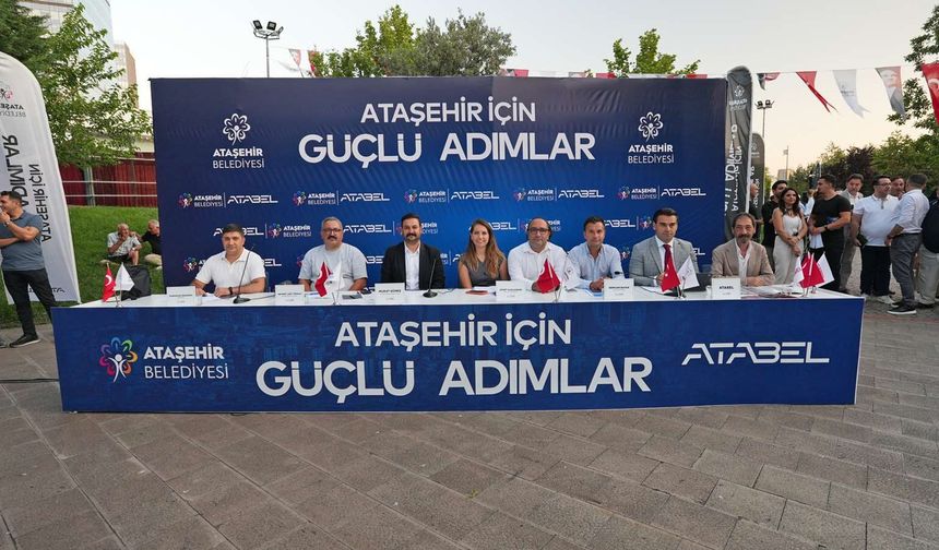 Ataşehir'de İmar Bilgilendirme Toplantıları Başladı