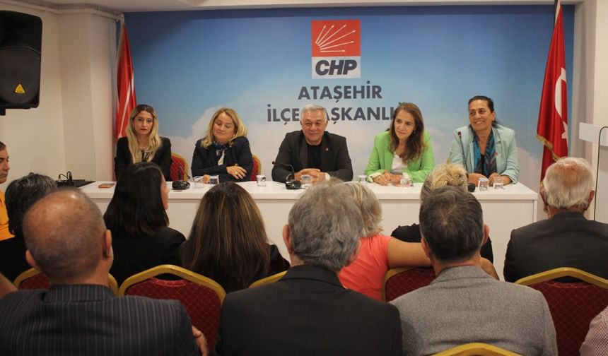 CHP Genel Başkan Yardımcısı Gamze Akkuş İlgezdi, Ataşehir’de CHP Örgütüyle Buluştu