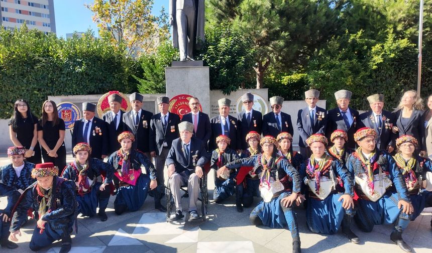 Ataşehir’de 19 Eylül Gaziler Günü törenle kutlandı