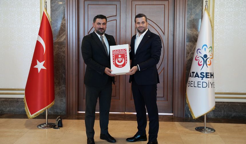 Ataşehir Sivaslılar Derneği’nden Serdar Orhan’a tebrik ziyareti