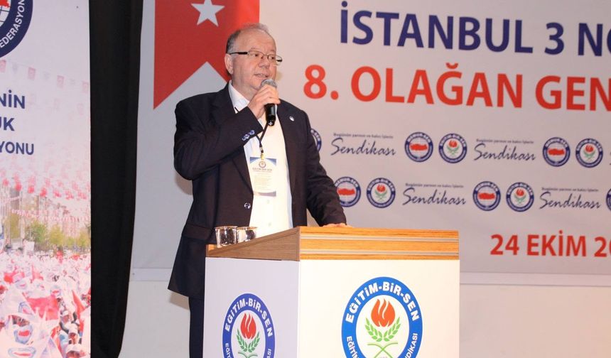 Eğitim-Bir-Sen İstanbul 3 No’lu Şube, 8. Olağan Genel Kurulu’nu gerçekleştirdi