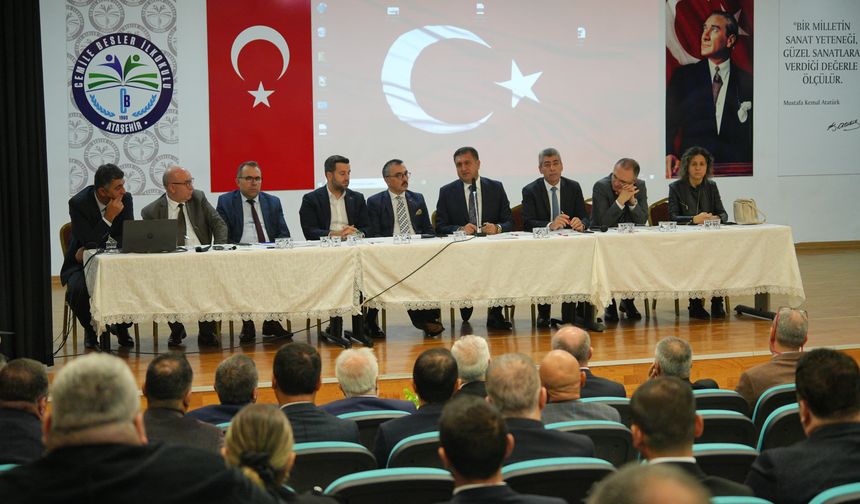 Ataşehir’de eğitimin geleceği için kritik buluşma