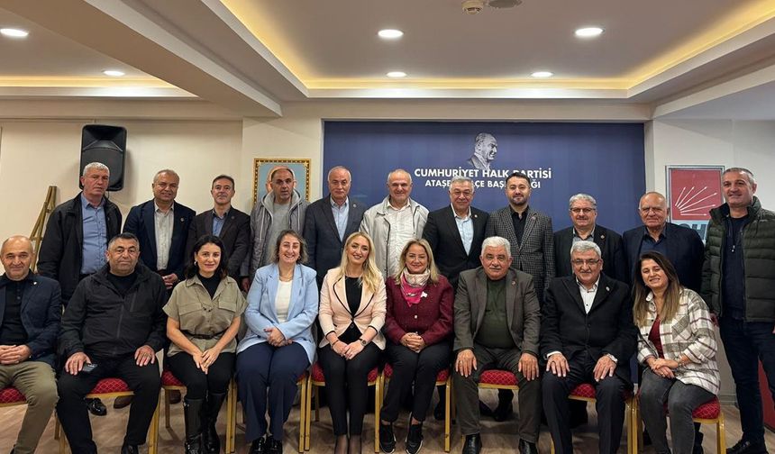 CHP Ataşehir İlçe Başkanlığı Muhtarlarla Kahvaltıda Buluştu