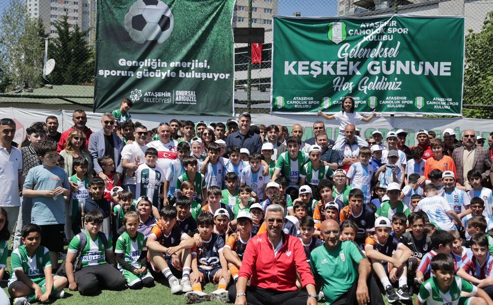 Ataşehir Çamoluk Spor Geleneksel Keşkek Günü'nde Buluştu