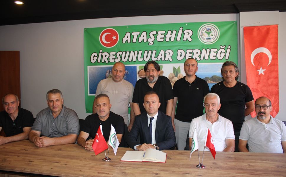 Ataşehir Giresunlular Derneği, yeni yönetimiyle basınla buluştu