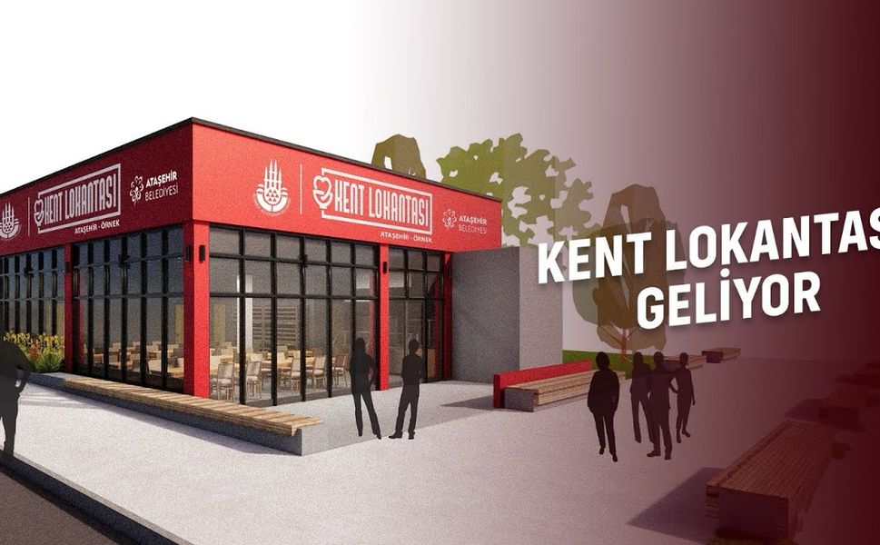 Ataşehir'in ilk kent lokantası için geri sayım başladı